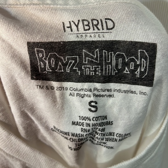 HYBRID Apparel RETRO Boyz N The Hood short sleeved graphic T-shirt men’s small - Picture 5 of 5